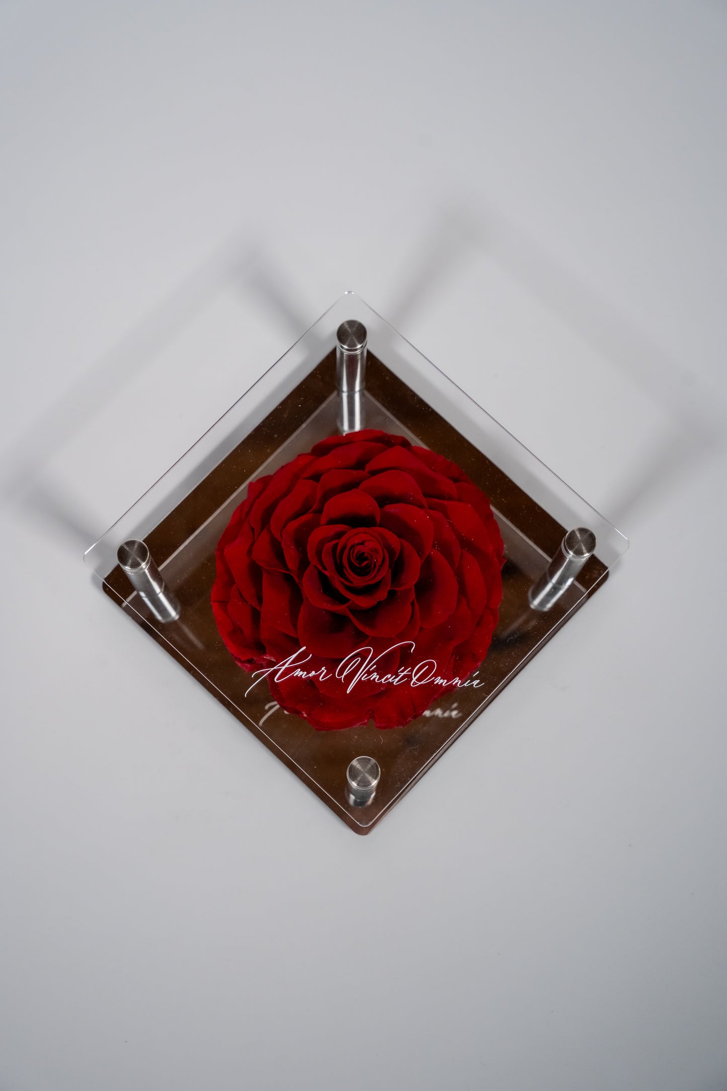 Premium Κουτί με Forever Roses με Καθρέπτη