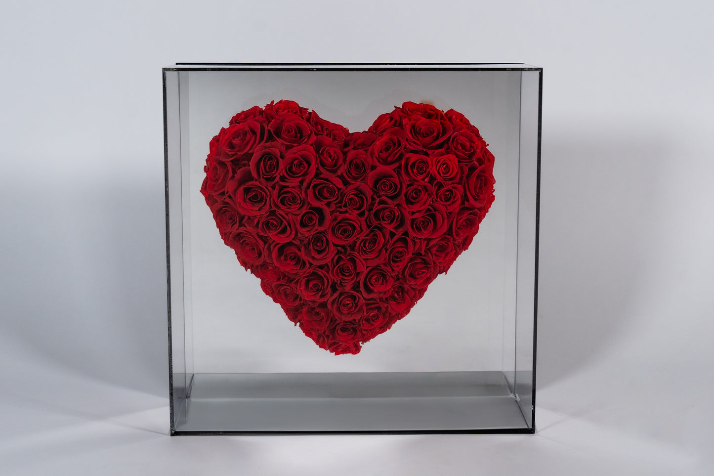 Καρδιά με 75 Forever Rose